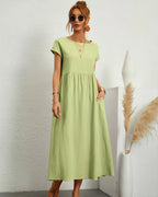 RITA™ | VESTIDO MIDI FLUIDO