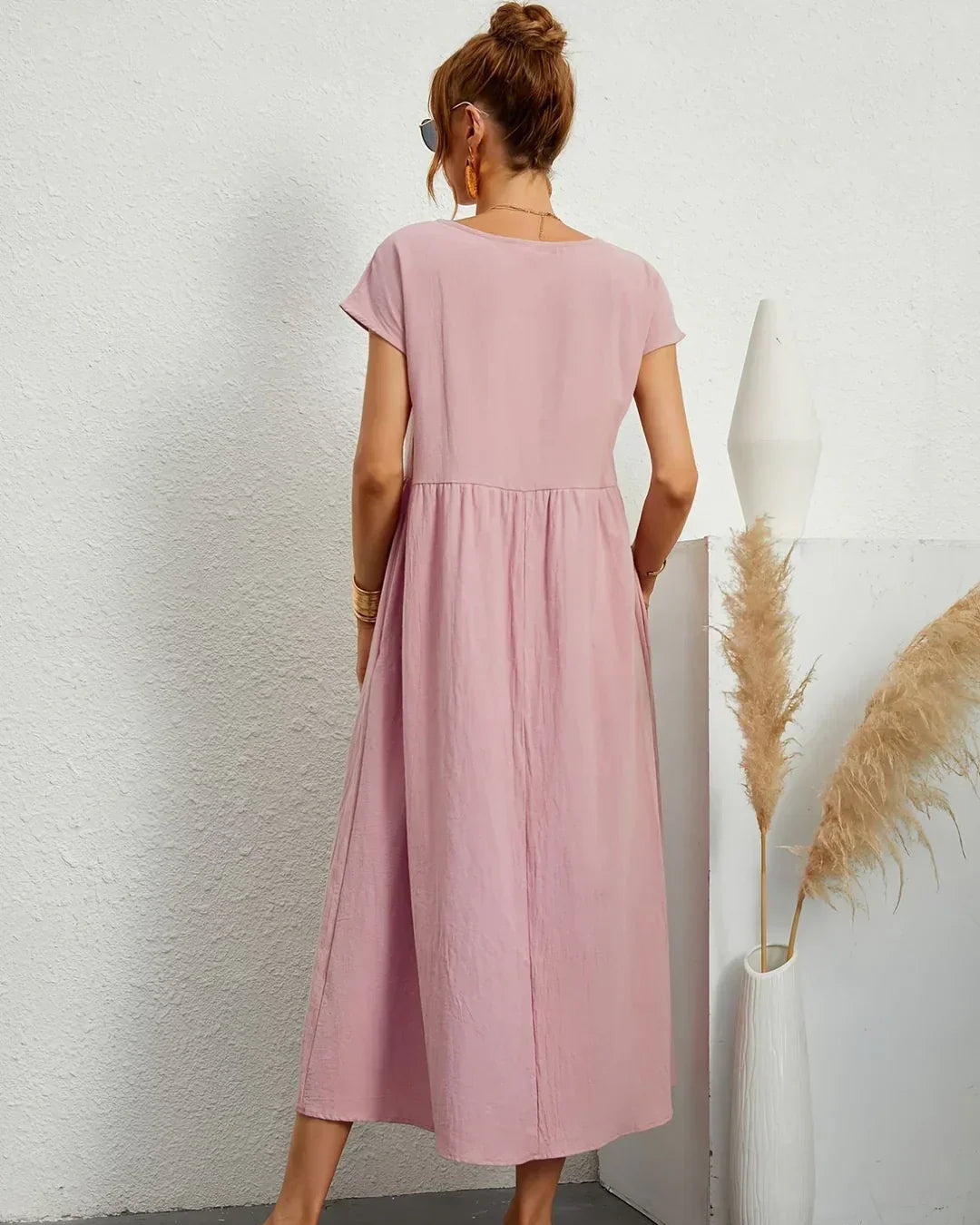 RITA™ | VESTIDO MIDI FLUIDO