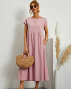 RITA™ | VESTIDO MIDI FLUIDO