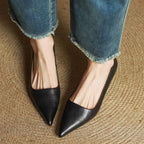 VALERIA™ | TACONES DE CUERO AUTÉNTICO
