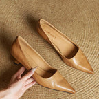 VALERIA™ | TACONES DE CUERO AUTÉNTICO