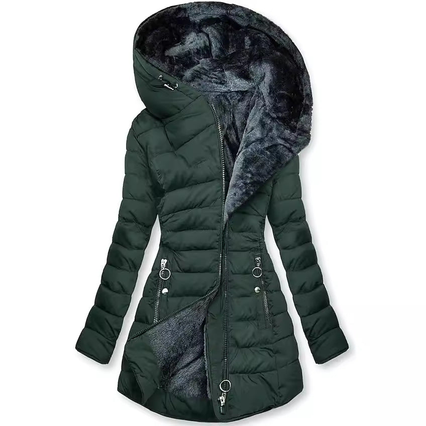 KEZIA™ | CHAQUETA DE PLUMÓN CON CAPUCHA