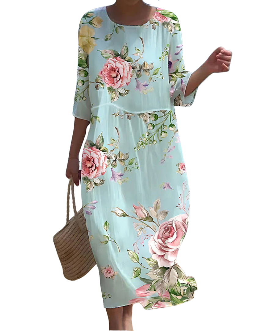 AITANA™ | VESTIDO FLORAL LIGERO Y SUAVE