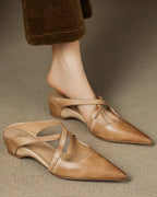ALMA™ | ZAPATOS DE TACÓN CUERO AUTÉNTICO