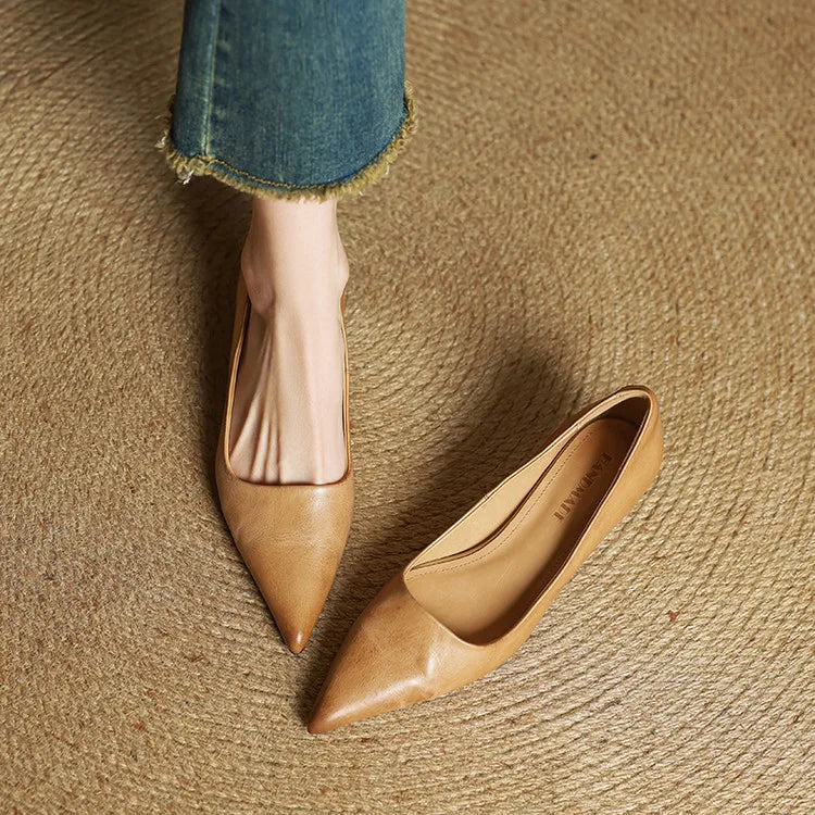 VALERIA™ | TACONES DE CUERO AUTÉNTICO