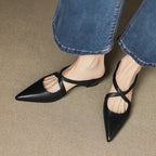 ALMA™ | ZAPATOS DE TACÓN CUERO AUTÉNTICO