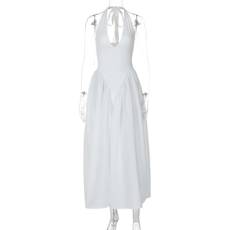 ADELINA™ | VESTIDO MAXI PURO
