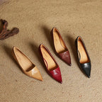 VALERIA™ | TACONES DE CUERO AUTÉNTICO