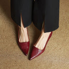 VALERIA™ | TACONES DE CUERO AUTÉNTICO