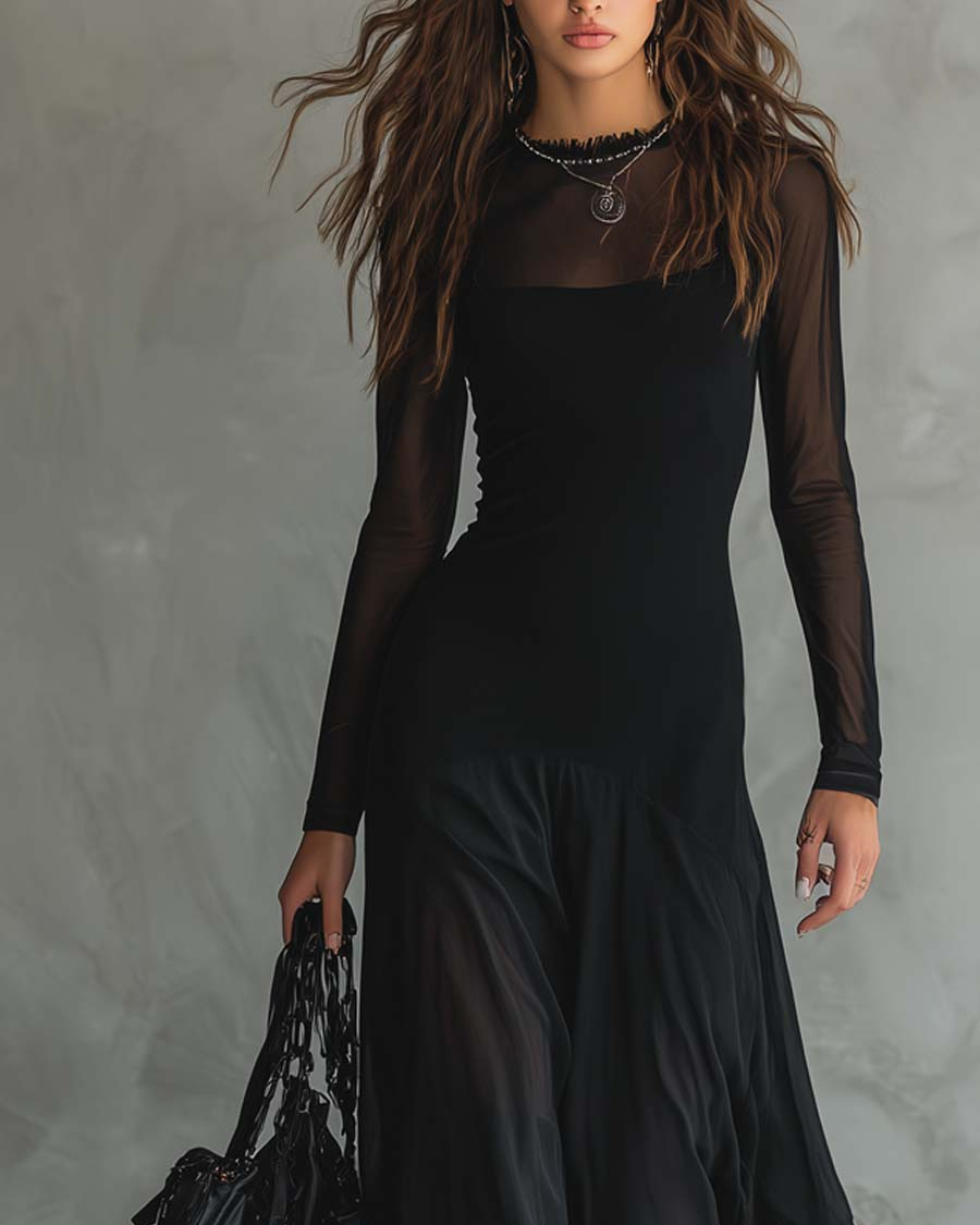 NEREA™ | VESTIDO HOLGADO DE TUL