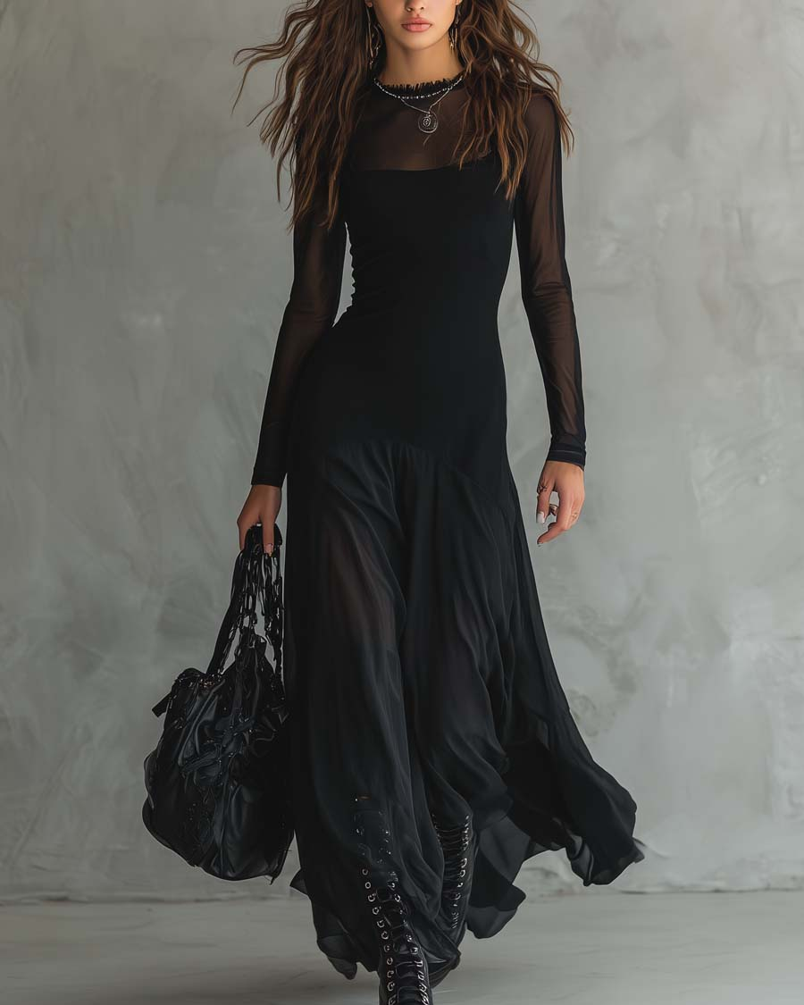 NEREA™ | VESTIDO HOLGADO DE TUL