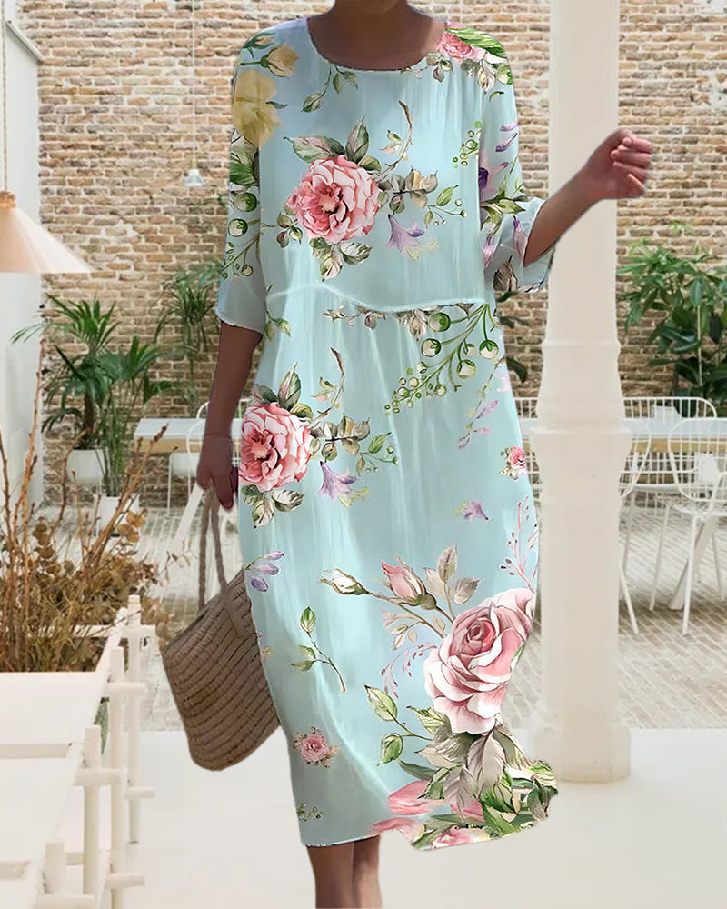 AITANA™ | VESTIDO FLORAL LIGERO Y SUAVE