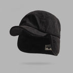 HIVERIA™ | GORRO DE PUNTO ACANALADO CON OREJAS ABATIBLES
