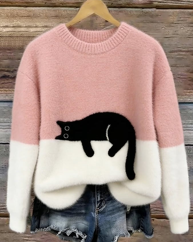 MAMEN™ | SUÉTER DISEÑO GATITO