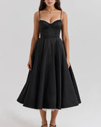 ARIEL™ | VESTIDO MIDI DE LUJO