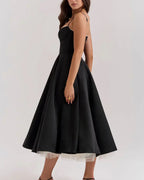 ARIEL™ | VESTIDO MIDI DE LUJO