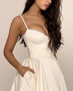 ARIEL™ | VESTIDO MIDI DE LUJO