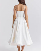 ARIEL™ | VESTIDO MIDI DE LUJO