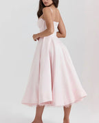 ARIEL™ | VESTIDO MIDI DE LUJO