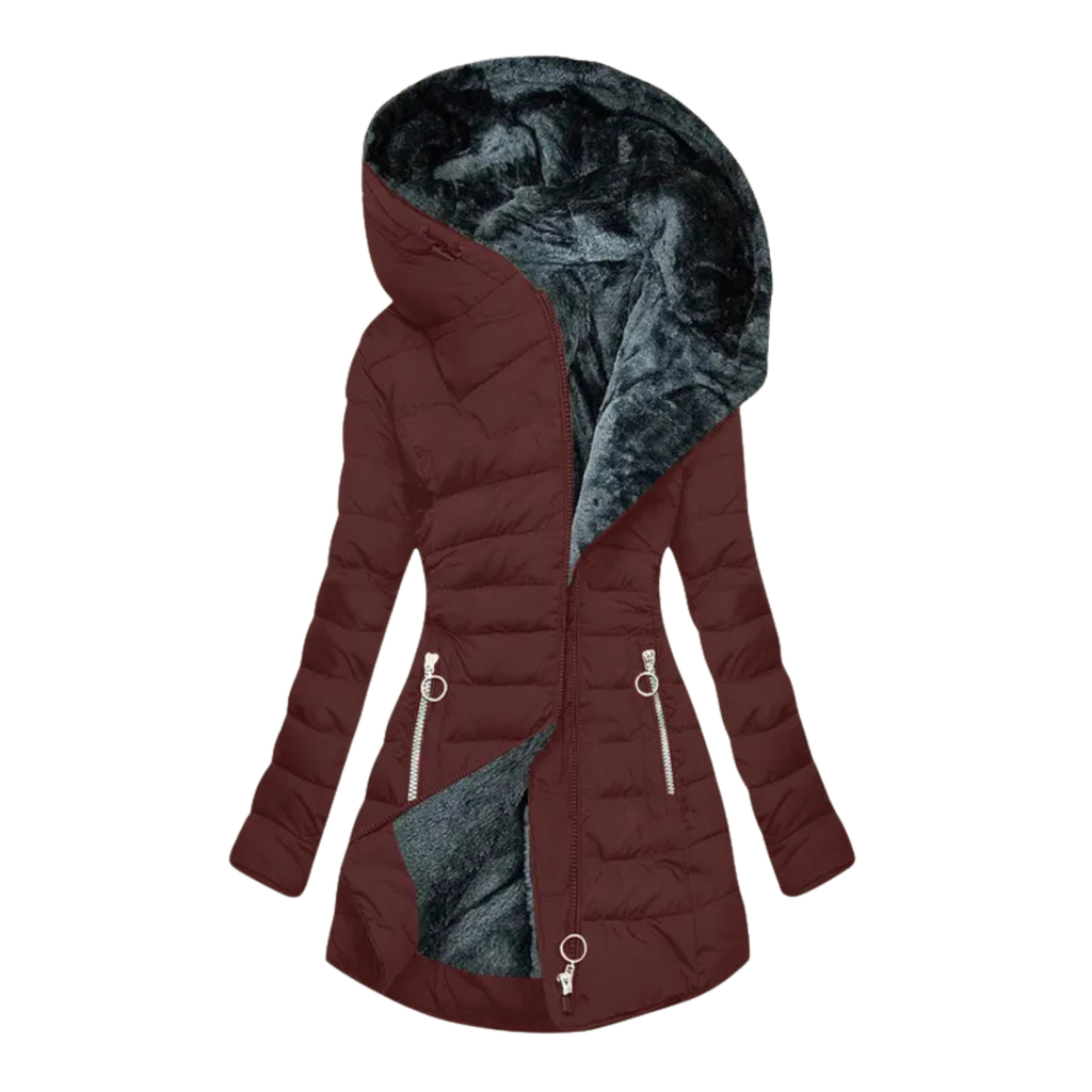 KEZIA™ | CHAQUETA DE PLUMÓN CON CAPUCHA