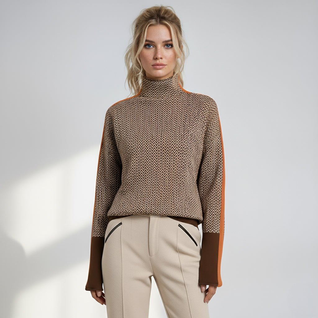 LARA™ | JERSÉY DE CUELLO ALTO LUXE