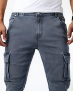 ALEJO™ | PANTALÓN CARGO ELÁSTICO