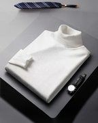 TITO VALDÉS™ | SUÉTER DE LANA CACHEMIRA CUELLO ALTO