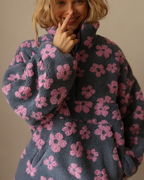 MARISOL™ | SUÉTER DE FELPA ESTAMPADO FLORAL