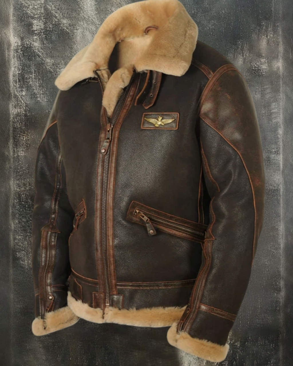 SANDRO™ | CHAQUETA DE AVIADOR