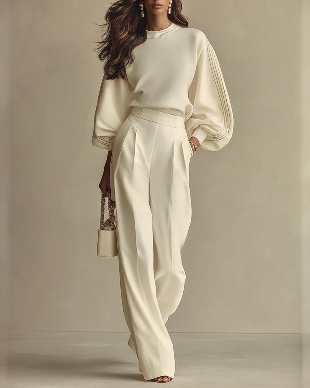 SELMA™ | CONJUNTO SOFISTICADO DE PUNTO SUAVE