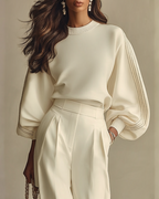 SELMA™ | CONJUNTO SOFISTICADO DE PUNTO SUAVE