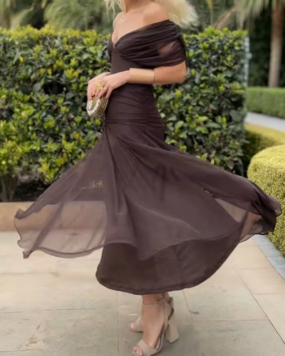 OLIVIA™ | VESTIDO MAXI ELEGANTE ESCOTE EN V