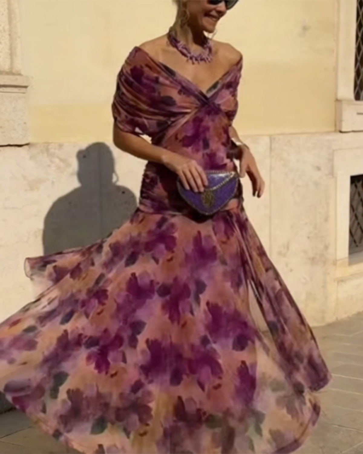 OLIVIA™ | VESTIDO MAXI ELEGANTE ESCOTE EN V
