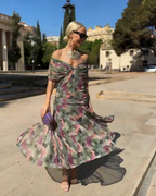 OLIVIA™ | VESTIDO MAXI ELEGANTE ESCOTE EN V