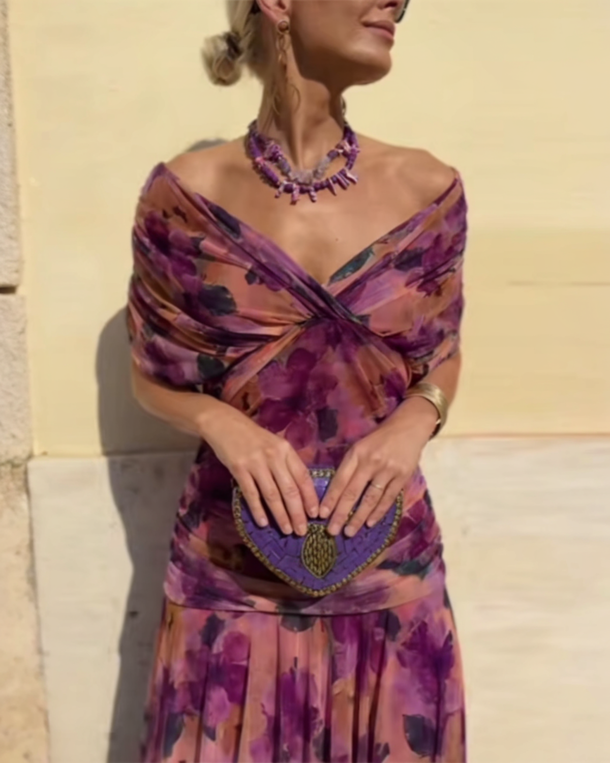 OLIVIA™ | VESTIDO MAXI ELEGANTE ESCOTE EN V