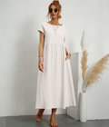 RITA™ | VESTIDO MIDI FLUIDO