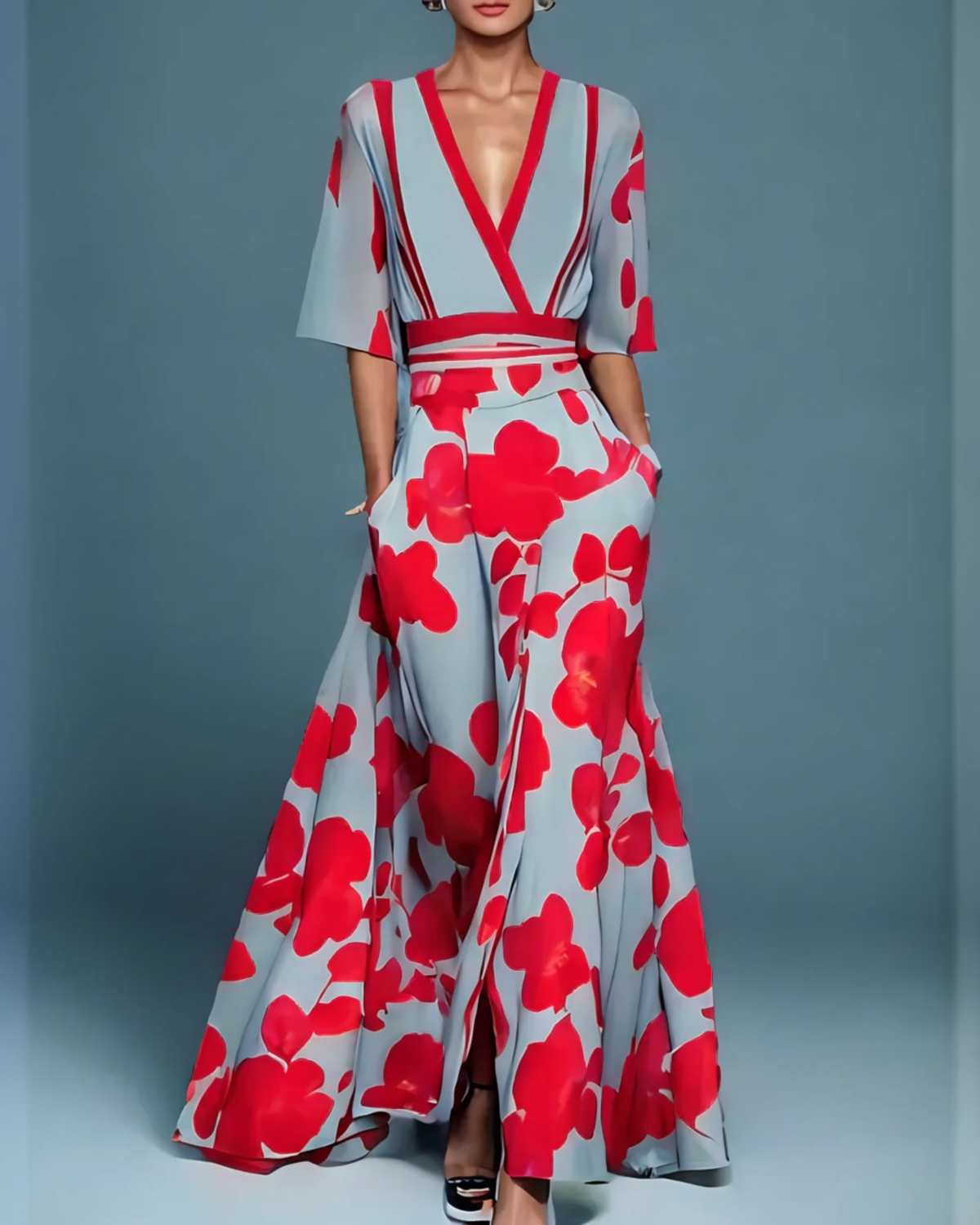 BELÉN™ | ELEGANTE VESTIDO DE FLORES