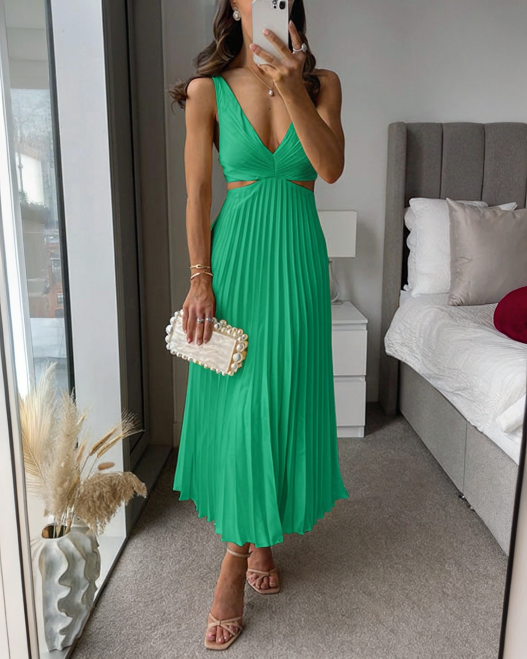 BELLA™ | VESTIDO PLISADO PARA OCASIONES