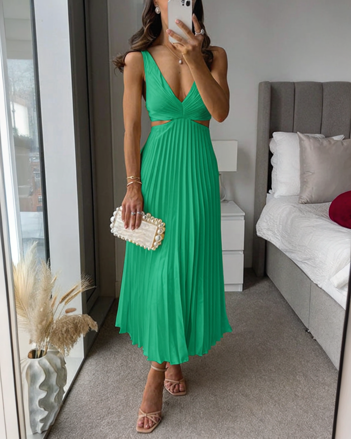 BELLA™ | VESTIDO PLISADO PARA OCASIONES
