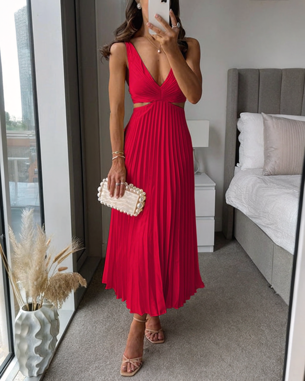BELLA™ | VESTIDO PLISADO PARA OCASIONES