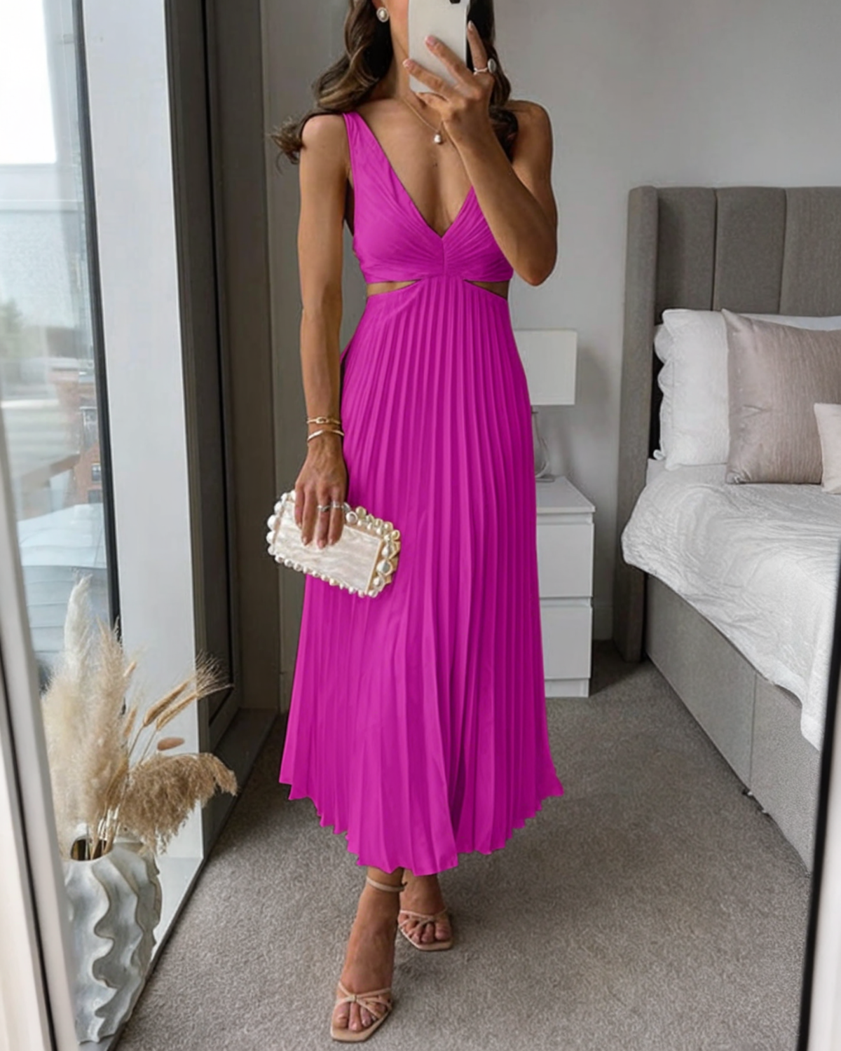 BELLA™ | VESTIDO PLISADO PARA OCASIONES