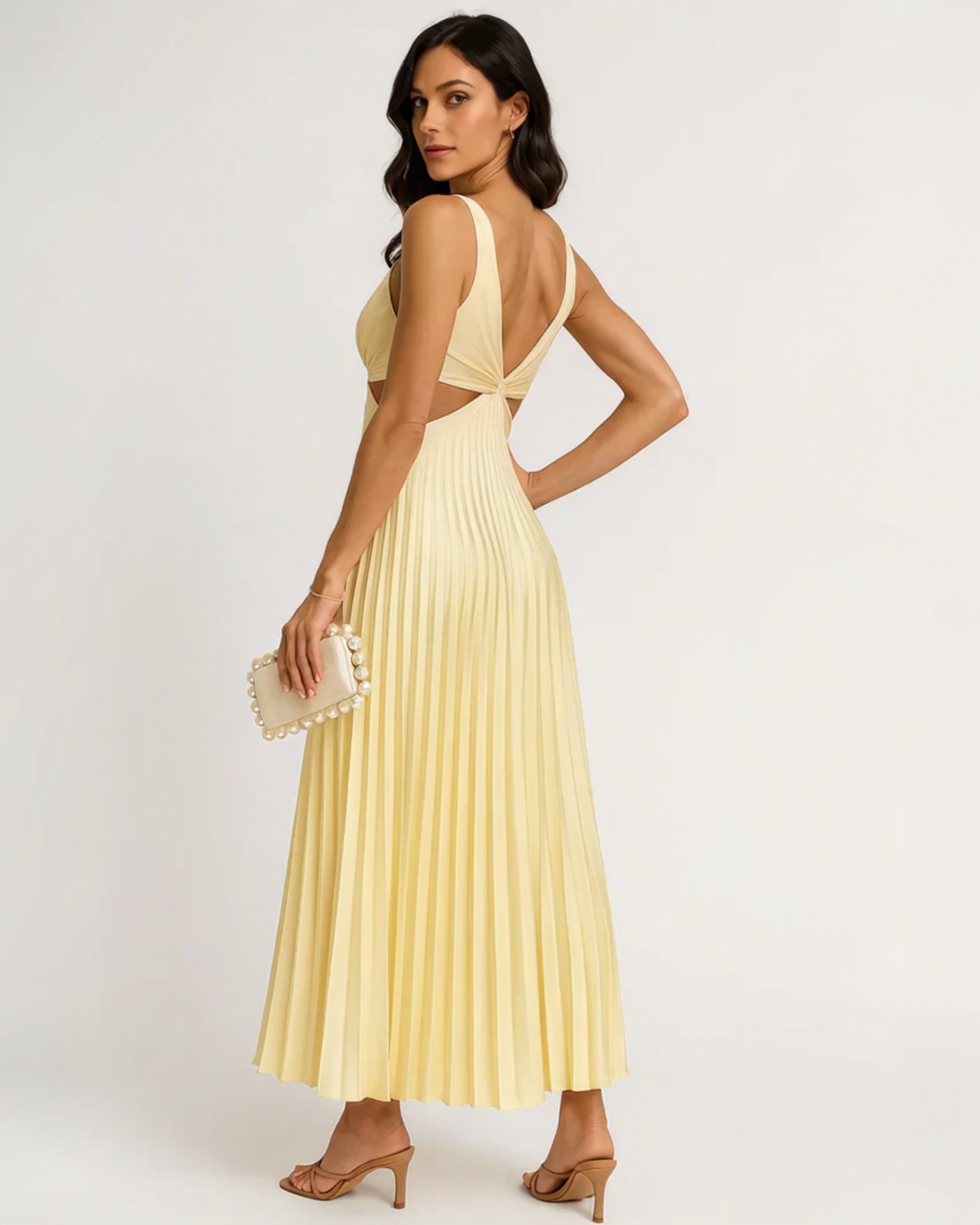 BELLA™ | VESTIDO PLISADO PARA OCASIONES
