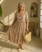 DANA™ | VESTIDO MIDI ELEGANTE DE TEMPORADA