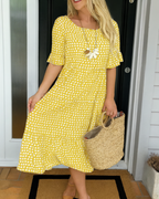 DANA™ | VESTIDO MIDI ELEGANTE DE TEMPORADA