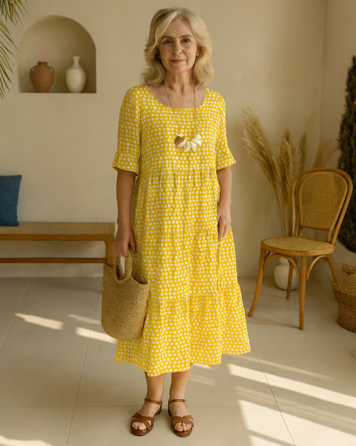 DANA™ | VESTIDO MIDI ELEGANTE DE TEMPORADA