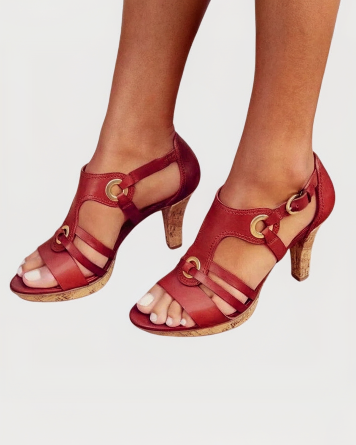 PATRICIA™ | SANDALIAS ORTOPÉDICAS ELEGANTES CON TACÓN