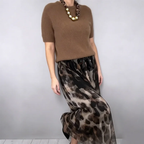 MAELA™ | CONJUNTO DE PUNTO Y FALDA FLUIDA