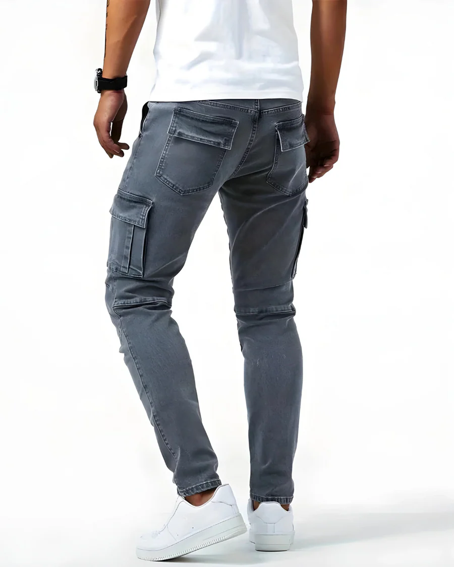 ALEJO™ | PANTALÓN CARGO ELÁSTICO