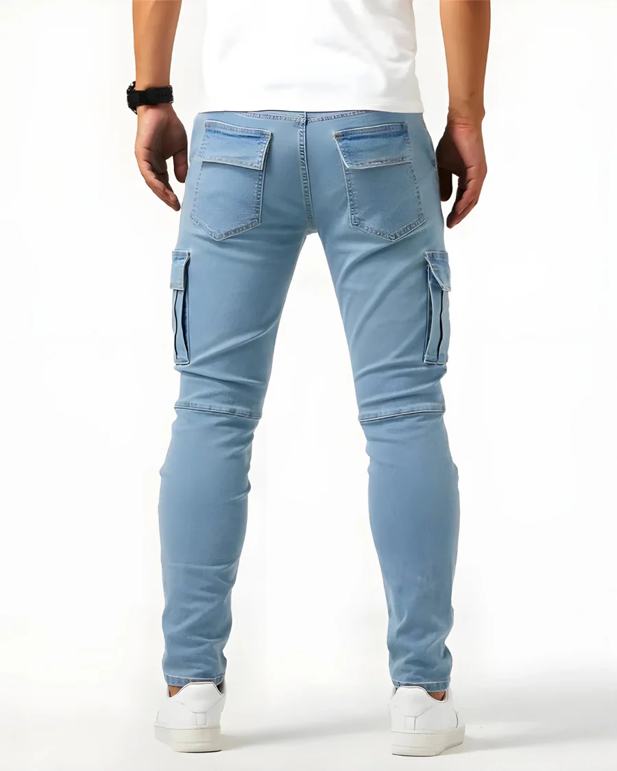 ALEJO™ | PANTALÓN CARGO ELÁSTICO