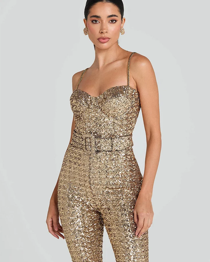 EVANGELINA™ | JUMPSUIT DE LENTEJUELAS